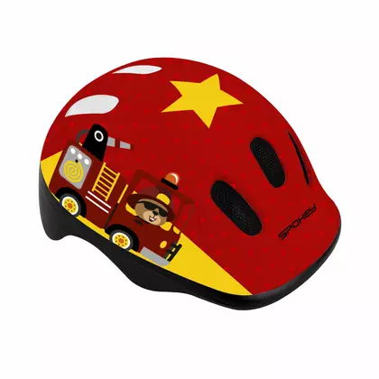 SPOKEY fahrradhelm für kinder, fire brigade