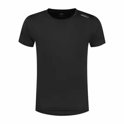 Rogelli Kinder-Sport-T-Shirt-Promo schwarz