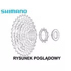 SHIMANO CS-HG31 Fahrradkassette 8-fach 11-30T