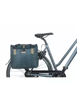 BASIL ELEGANCE SHOPPER Fahrrad-Hinterradtasche 20 L, estate blue