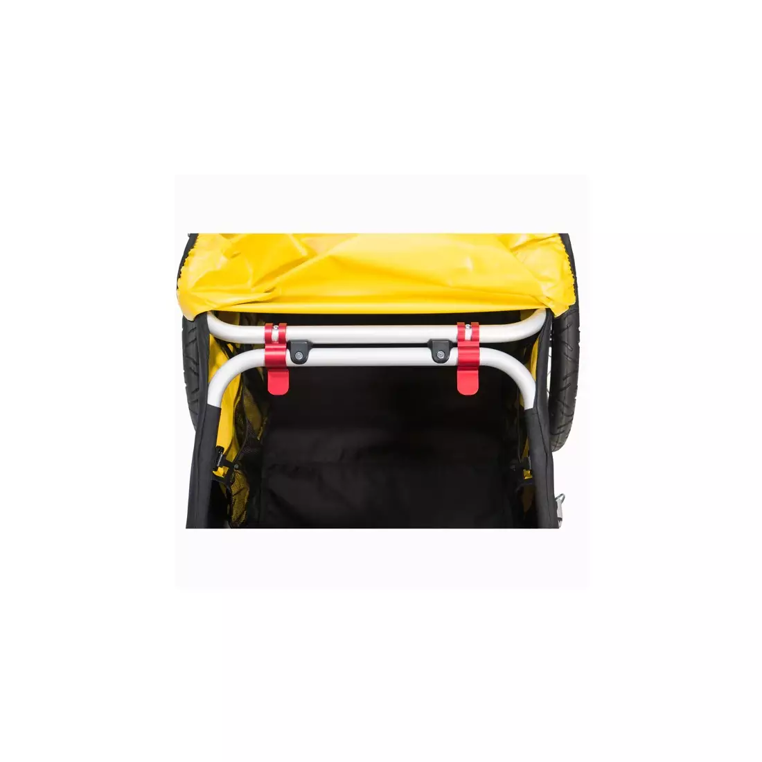 BURLEY NOMAD Gepäckanhänger 105 L, Schwarz und Gelb
