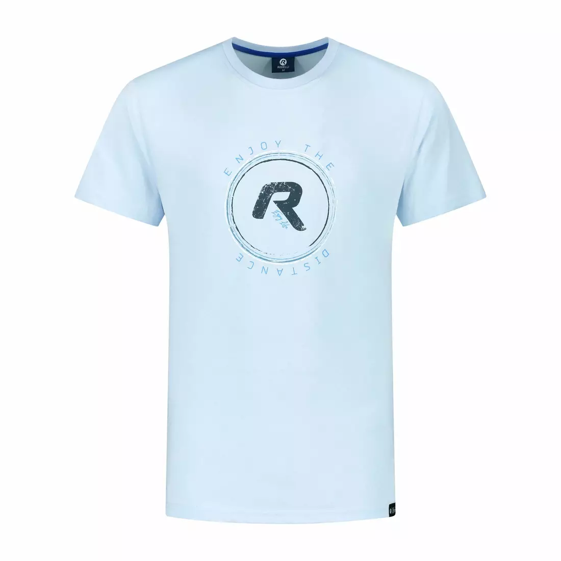 Rogelli Herren-T-Shirt GRAPHIC blau