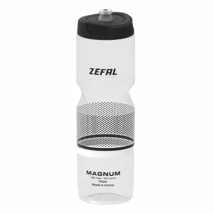 ZEFAL MAGNUM 1L Fahrradflasche Soft-Cap , transparent
