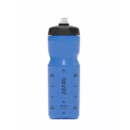 ZEFAL SENSE SOFT 80 Fahrradtrinkflasche 800 ml blau transparent