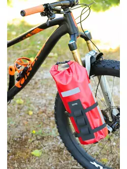 ZEFAL Z ADVENTURE FORK PACK &amp; HOLDER Fahrradtasche für Gabel 6l, rot