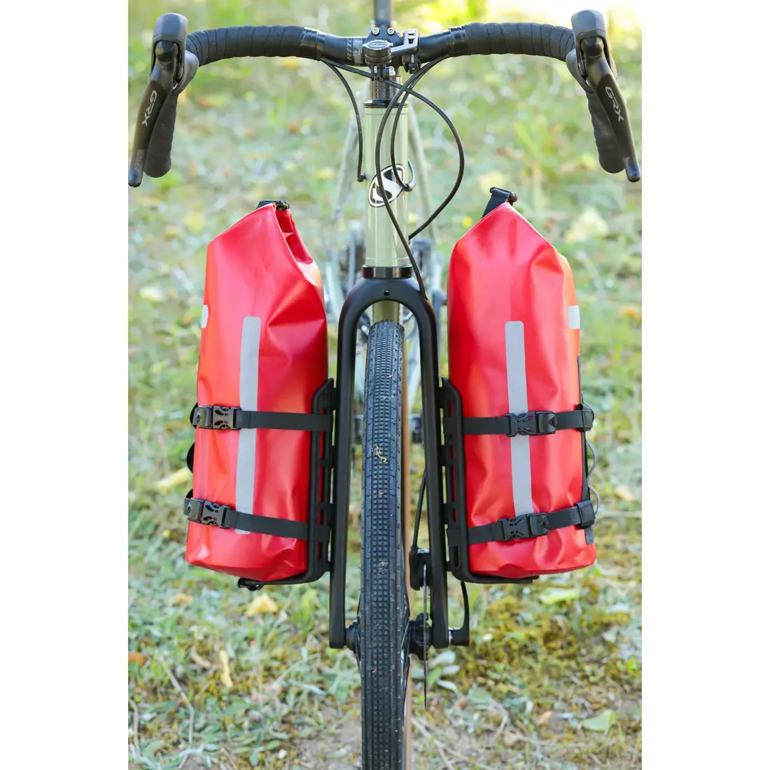 ZEFAL Z ADVENTURE FORK PACK &amp; HOLDER Fahrradtasche für Gabel 6l, rot