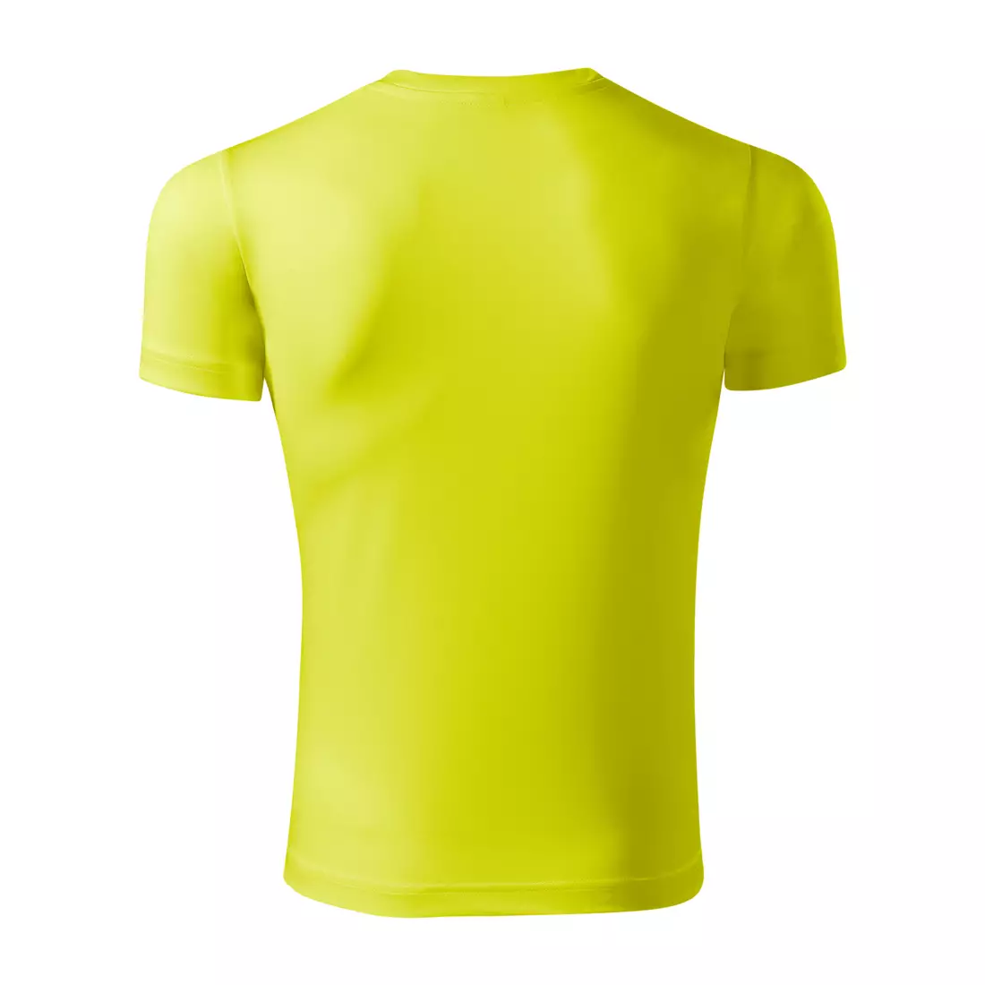 ICCOLIO PIXEL Sport T-Shirt, Kurzarm, Herren, Neon Gelb, 100 % Polyester P819012