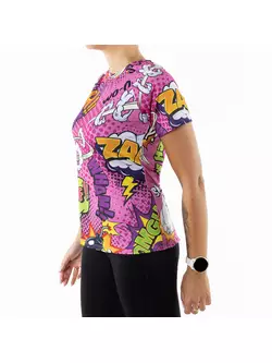 KAYMAQ W27 PRO MESH Sport-/Lauf-T-Shirt für Damen, rosa