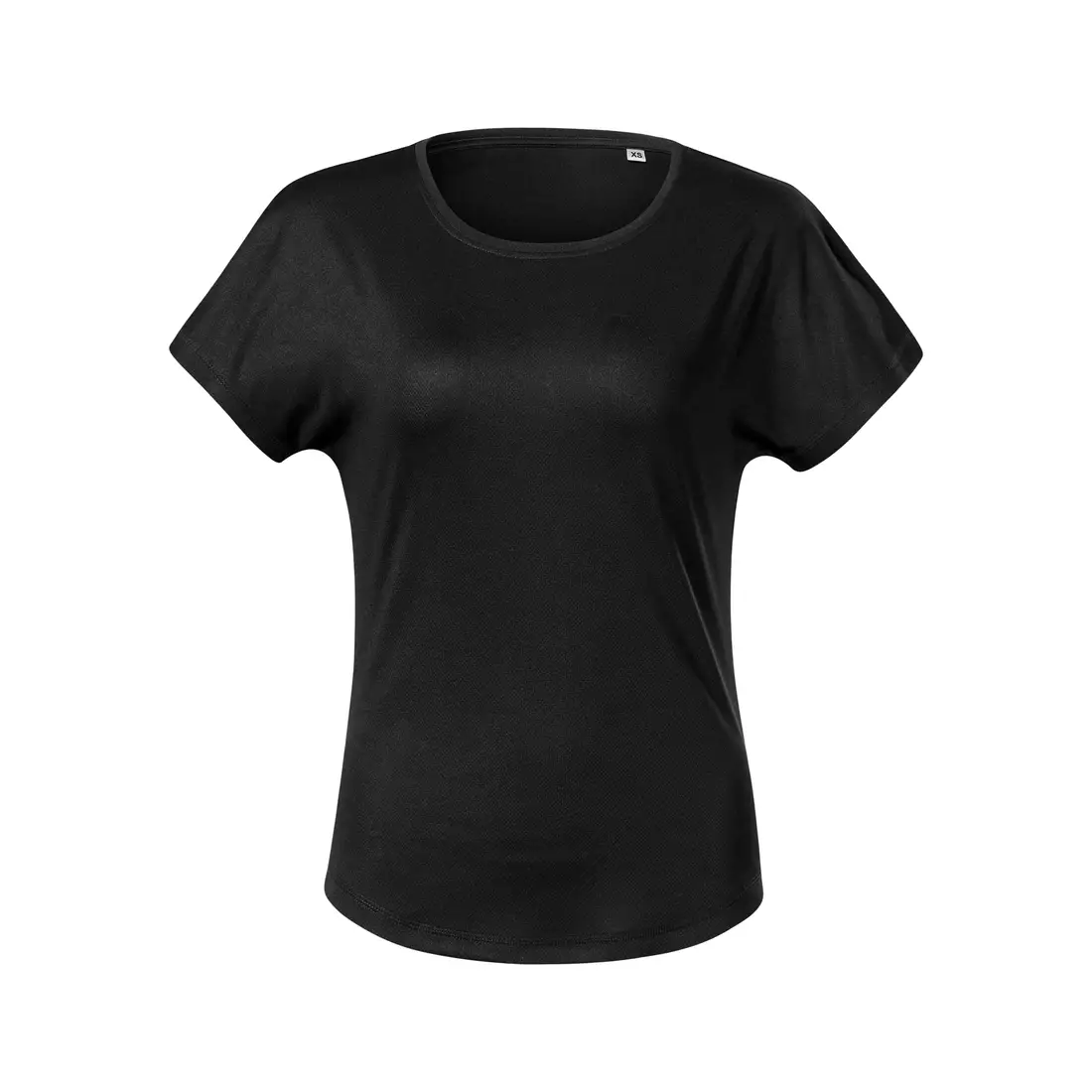 MALFINI CHANCE GRS Damen Sport T-Shirt, Kurzarm, Mikro-Polyester aus Recycling-Material, schwarz 8110112