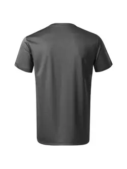 MALFINI CHANCE GRS Herren Sport T-Shirt, Kurzarm, Mikro-Polyester aus Recycling-Material, schwarz-meliert 810M113