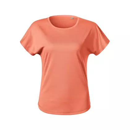MALFINI CHANCE GRS Damen Sport T-Shirt, Kurzarm, Mikro-Polyester aus Recycling-Material, Sunset-Melange 811M912