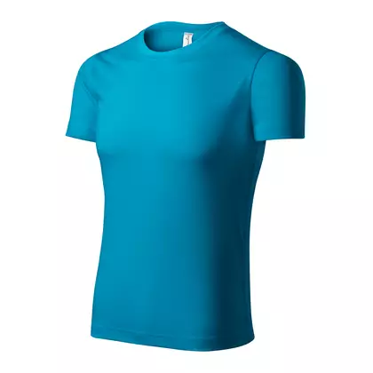 PICCOLIO PIXEL Sport T-Shirt, Kurzarm, Herren, türkis, 100 % Polyester P814412
