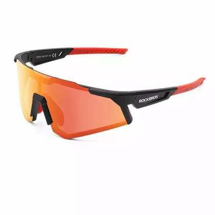 Rockbros Sport / Radfahren polarisierte Sonnenbrille, Schwarz 14110006005