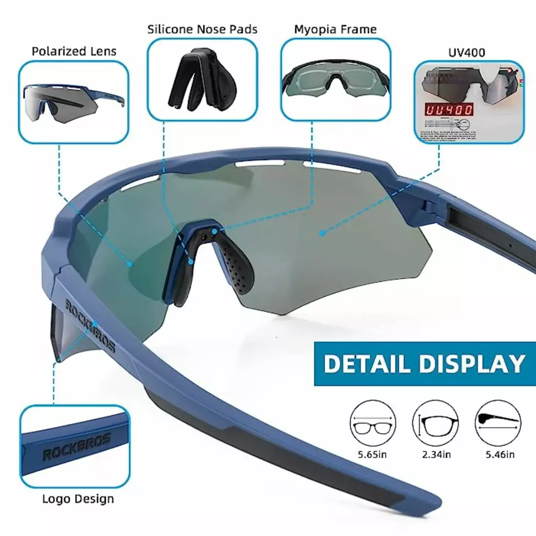 Kunststoff Transparente Gläser Display Lagerung Box Sonnenbrille