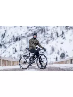 Rogelli Fahrradjacke, Winter CORE grün