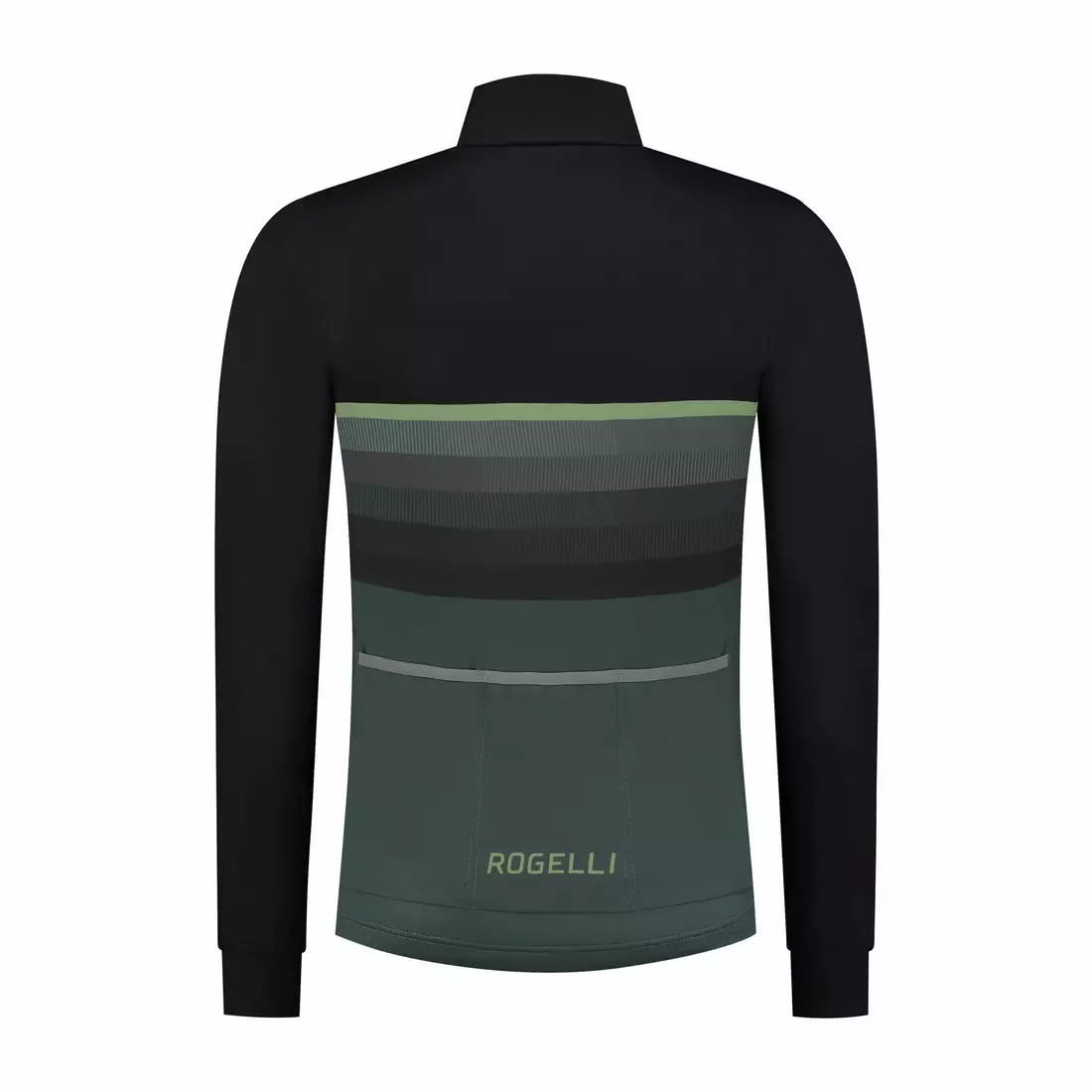 Rogelli HERO II Fahrrad-Sweatshirt grün