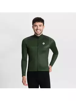 Rogelli MONO Fahrrad-Sweatshirt grün