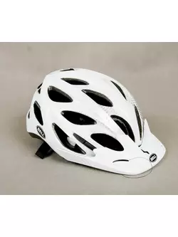 BELL - MUNI Fahrradhelm, Farbe: Weiß und Silber