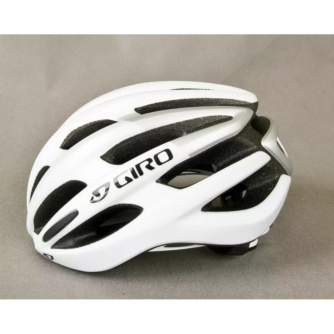 GIRO FORAY Helm für Rennrad, matt weiß