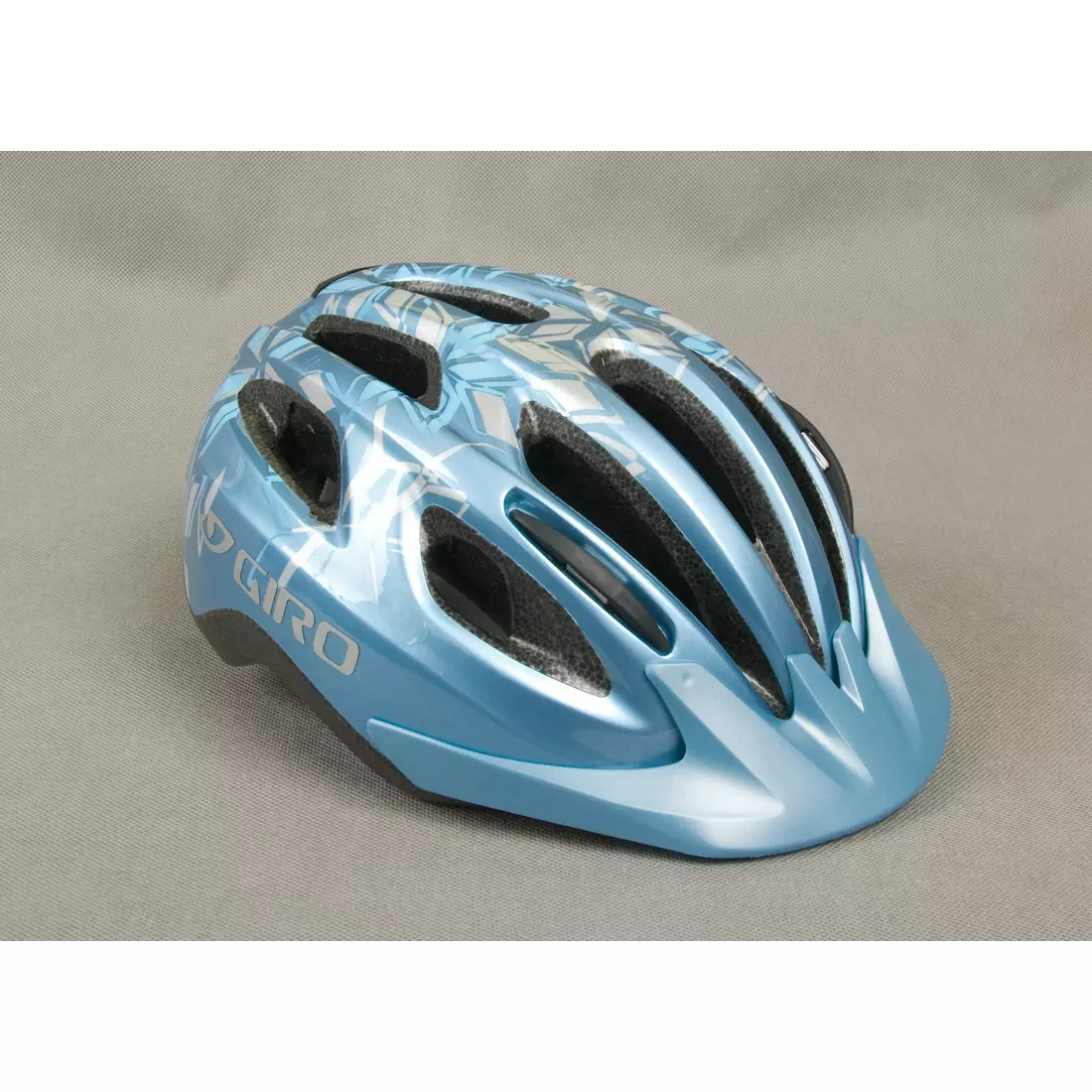 GIRO VENUS II Damen-Fahrradhelm, Farbe: Blau und Weiß