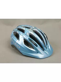 GIRO VENUS II Damen-Fahrradhelm, Farbe: Blau und Weiß