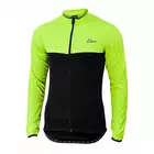ROGELLI CALUSO - leicht isoliertes Fahrrad-Sweatshirt, Farbe: Fluoro-Schwarz