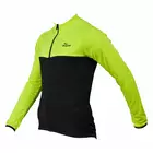 ROGELLI CALUSO - leicht isoliertes Fahrrad-Sweatshirt, Farbe: Fluoro-Schwarz