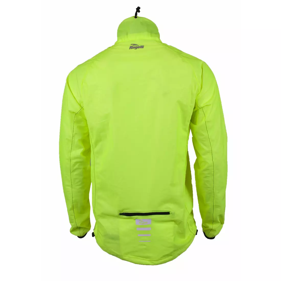 ROGELLI OHIO - regendichte Fahrradjacke, Farbe: Fluor