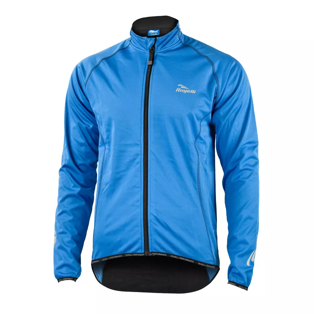 ROGELLI PESARO - Softshell-Fahrradjacke für Herren, Farbe: Blau
