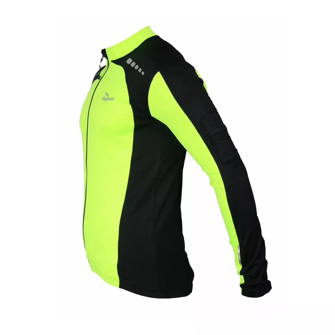 ROGELLI TREVISO - warmes Fahrrad-Sweatshirt, Farbe: Fluor