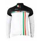ROGELLI Team isoliertes Radsport-Sweatshirt 001.962, Weiß