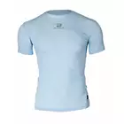 BREATHE Kurzarm-Kompressionsshirt, blau