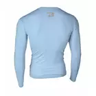 BREATHE Langarm-Kompressionsshirt, blau
