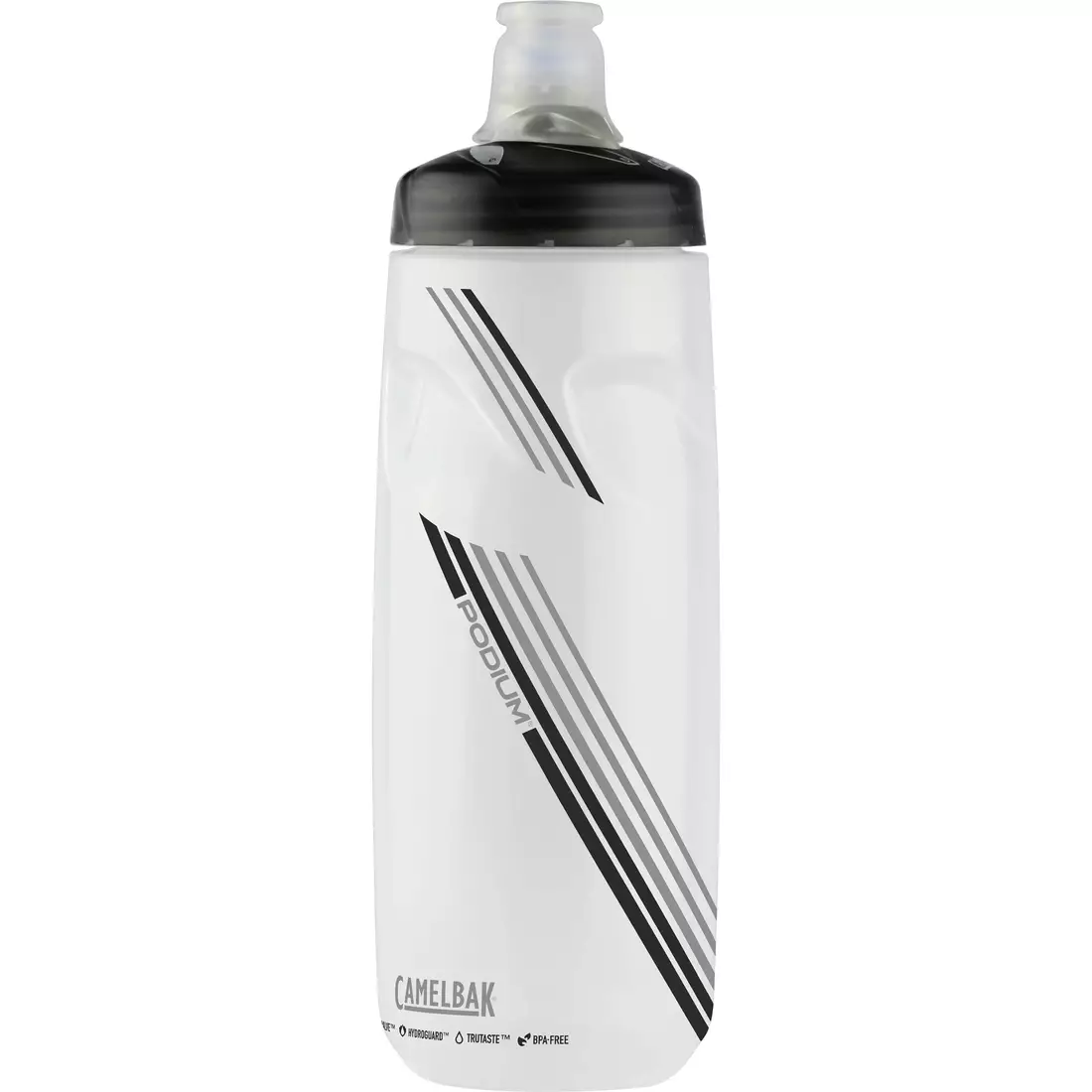 Camelbak SS17 Podium Fahrradwasserflasche 24oz/ 710 ml Clear Carbon
