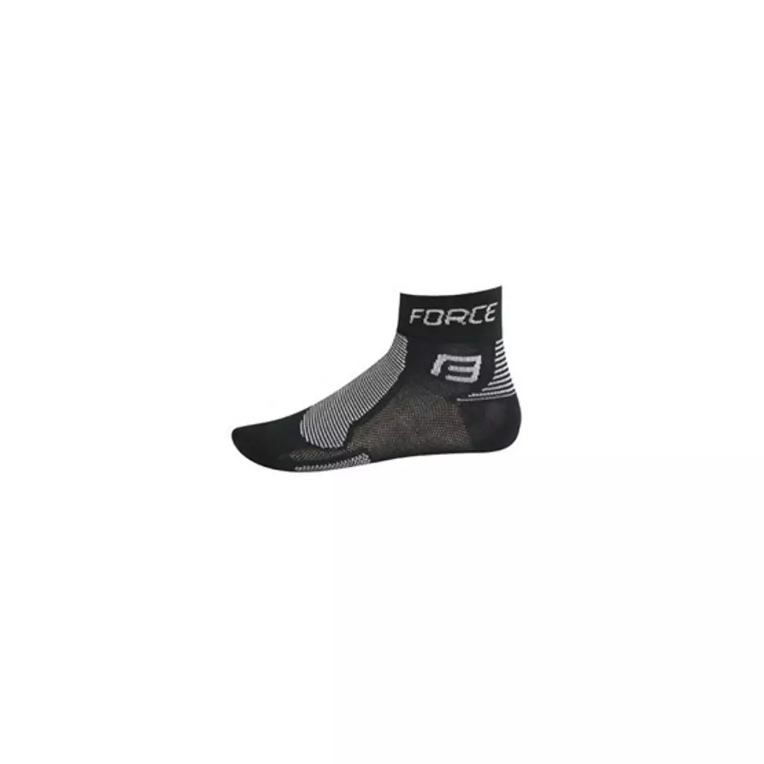 FORCE Socken 9010, Farbe: schwarz