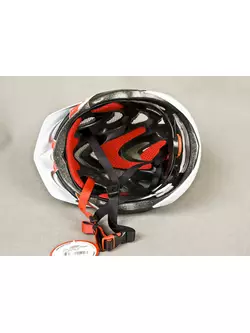 LAZER - 2X3M MTB-Fahrradhelm, Farbe: Rot Weiß Schwarz