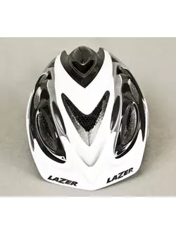 LAZER - 2X3M MTB-Fahrradhelm, Farbe: grau weiß schwarz