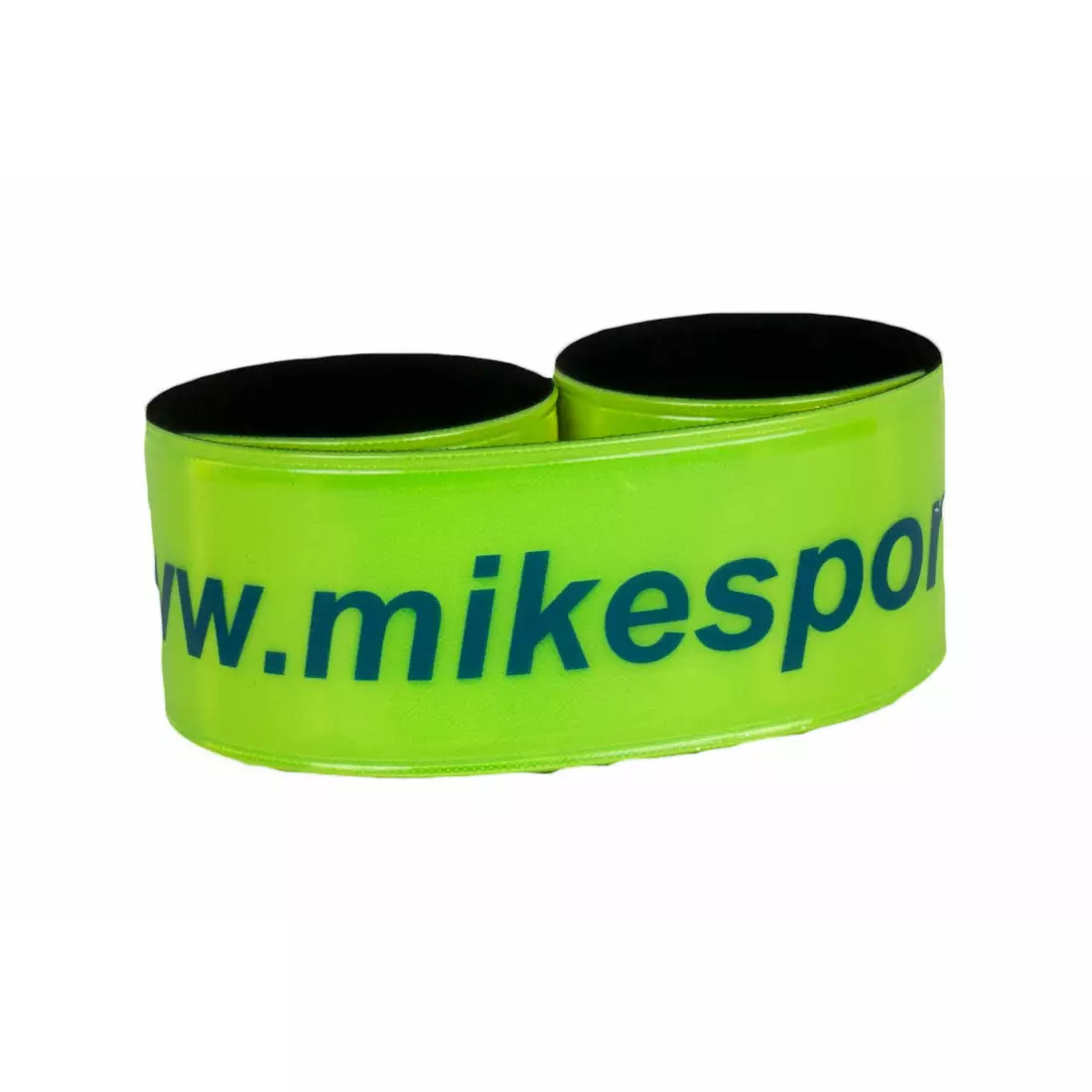 Mikesport - reflektierendes Armband. Logo - Fluor