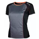 ROGELLI MAURIZIA – Damen T-Shirt K/R 840.260, Schwarz und Rosa (Koralle)