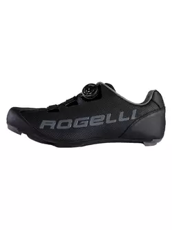ROGELLI AB-410 Rennradschuhe, Schwarz