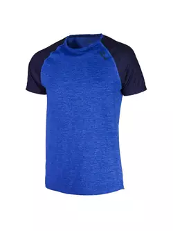ROGELLI RUN BALATON 830.236 - Herren-Lauf-T-Shirt, Farbe: Blau
