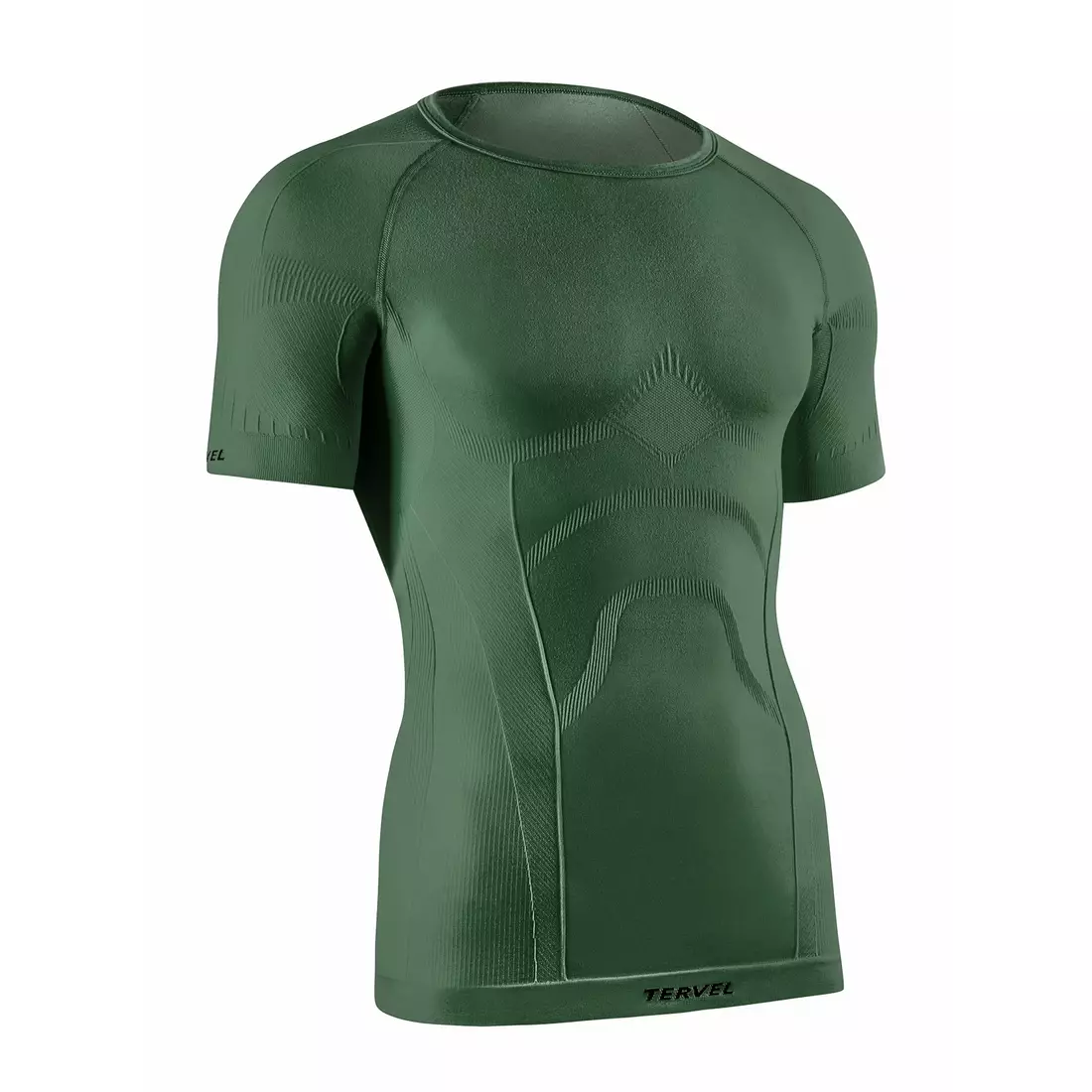 TERVEL COMFORTLINE 1102 - Herren-Thermo-T-Shirt, Kurzarm, Farbe: Military (grün)
