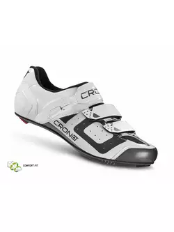 CRONO CR3 nylon - Renn-Radschuhe, Weiß