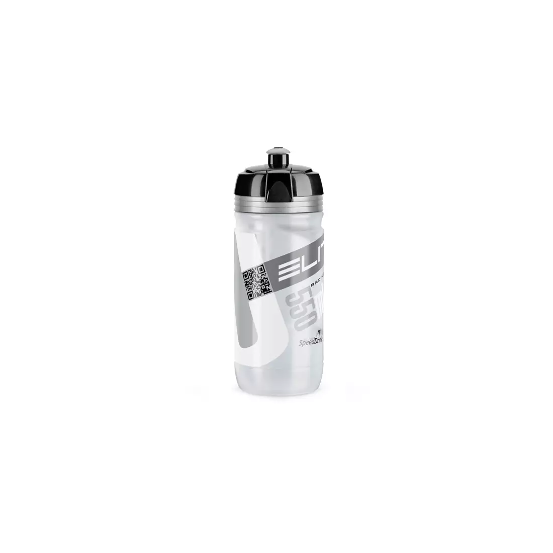ELITE Flasche Corsa EL00914165 Grau-Silber Logo, 550ml SS19