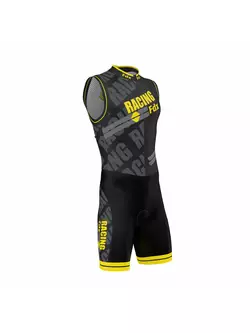 FDX 1050 Triathlonanzug schwarz und gelb