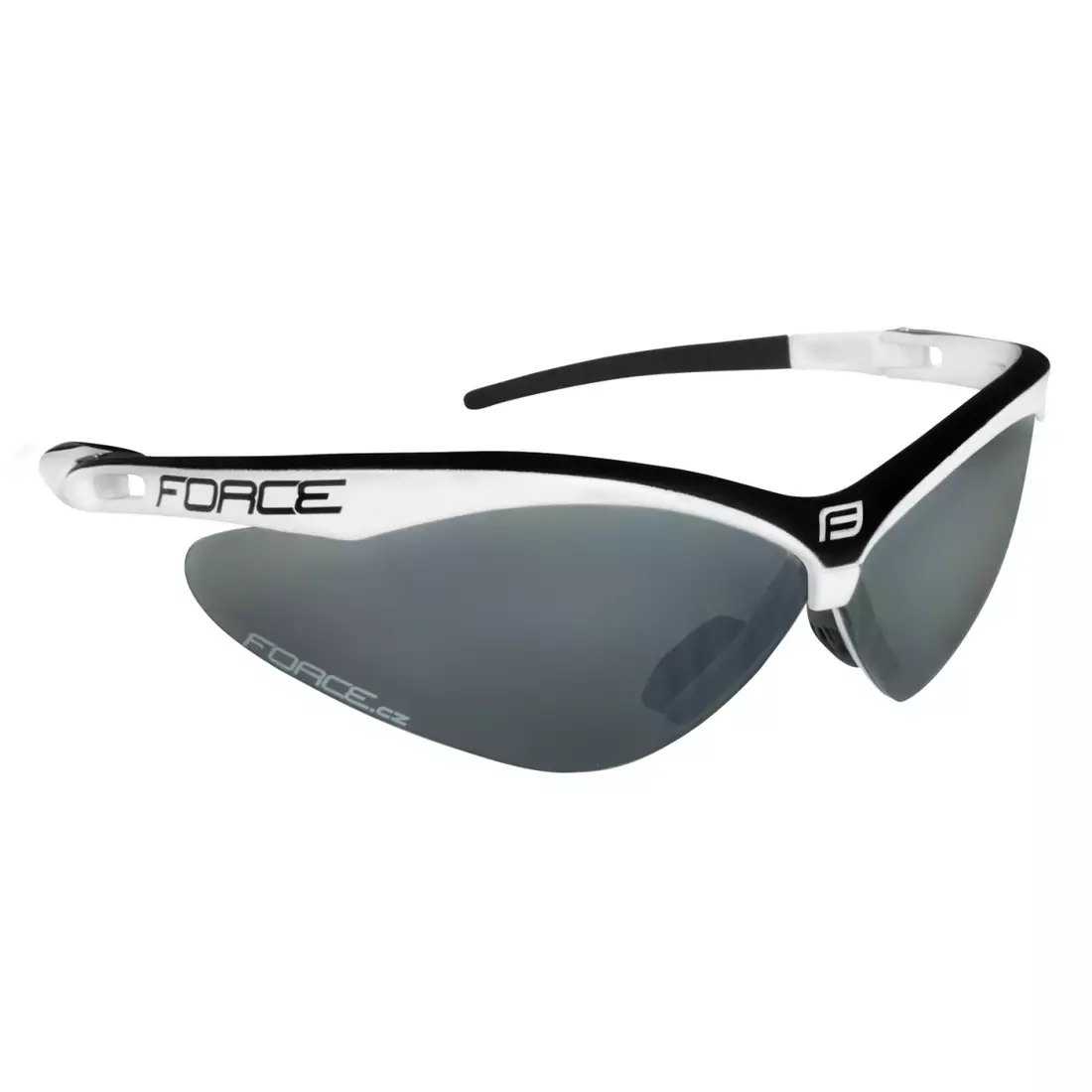 FORCE AIR Brille mit Wechselgläsern, weiß und schwarz 91041