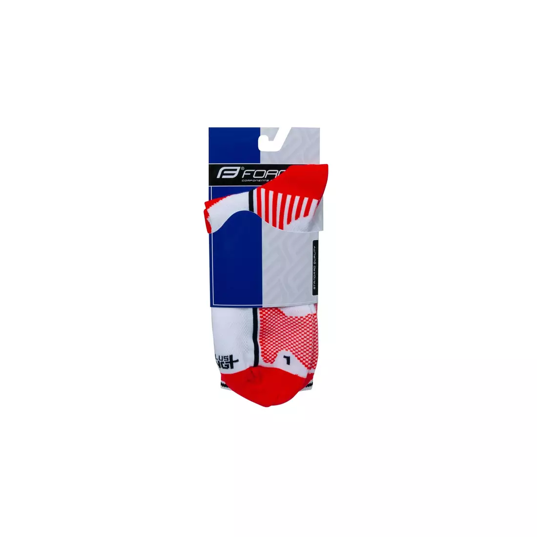 FORCE LONG PLUS Socken 900955-900965 rot und weiß