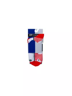 FORCE LONG PLUS Socken 900955-900965 rot und weiß