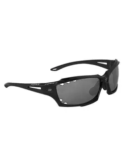 FORCE VISION Brille mit Wechselgläsern, schwarz 90974