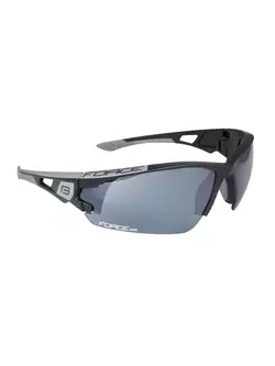FORCE sportbrillen mit austauschbaren gläsern CALIBRE, Schwarz 91055